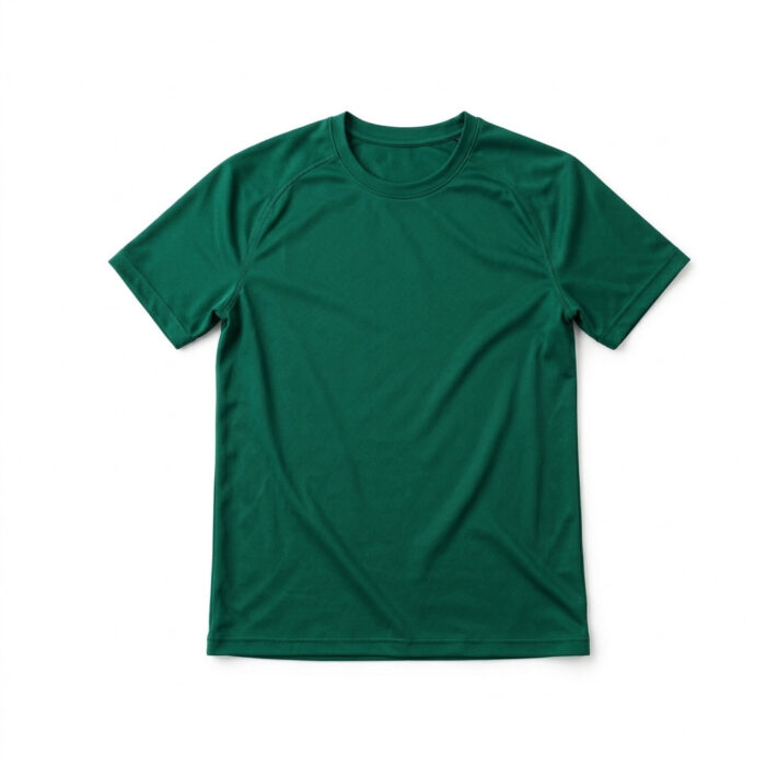 Mens Training T-Shirt - Forest Green