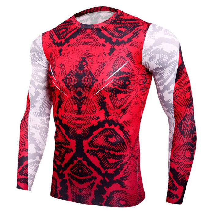 Men's Thermal Active Training Long-Sleeve Compression Shirt