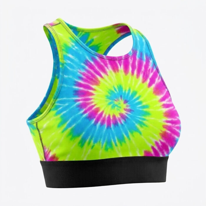 Women's Breathable Mesh-Back Workout Sports Bra