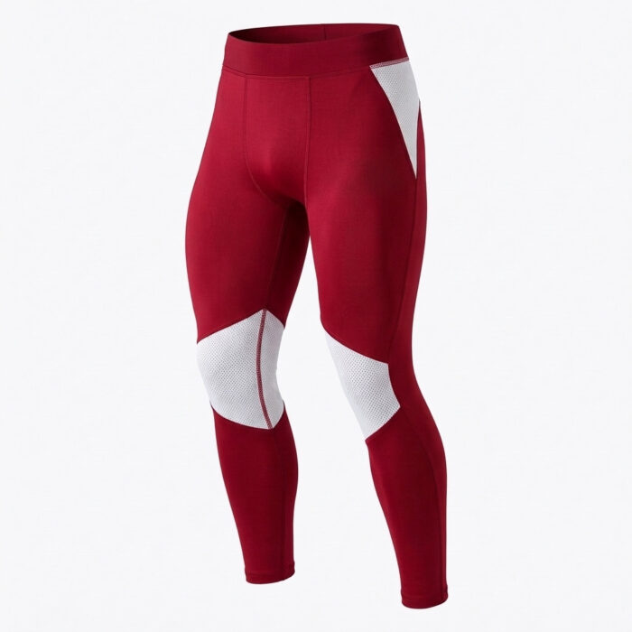 Men's Core Stability Flatlock-Seam Compression Tights