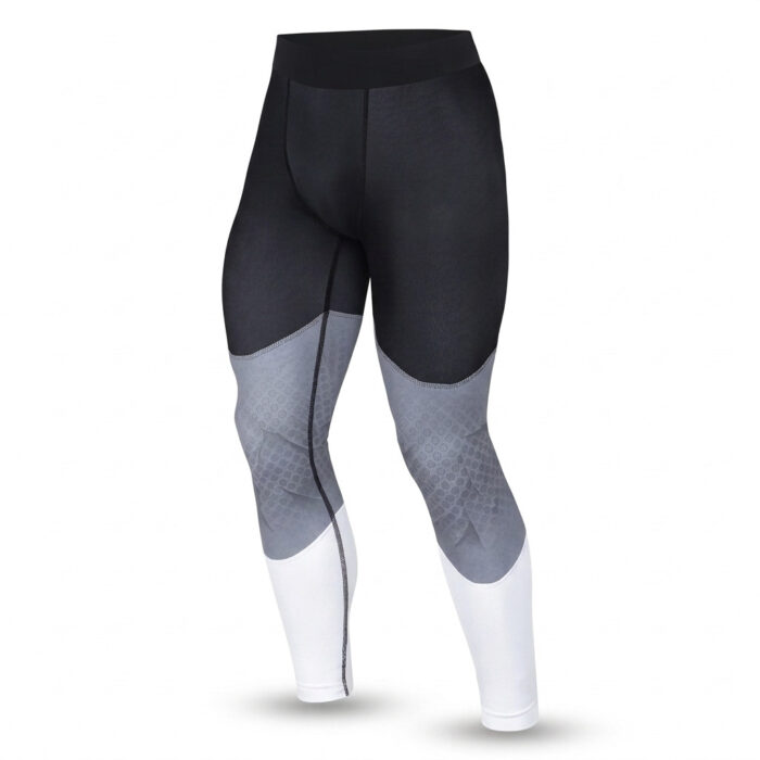 Men's High-Waist Thermal Base Layer Compression Leggings