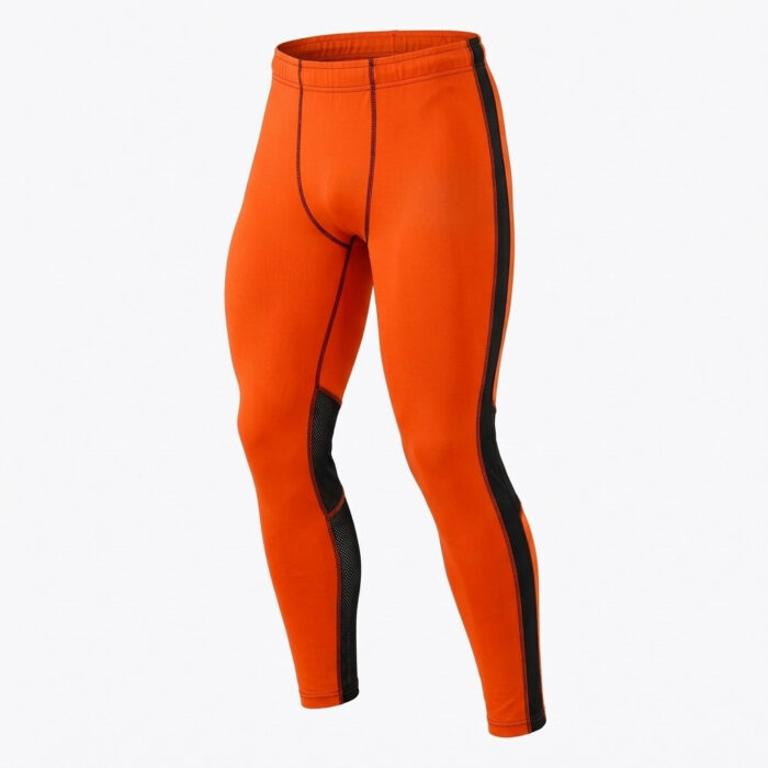 Men's Seamless Moisture-Wicking Compression Pants