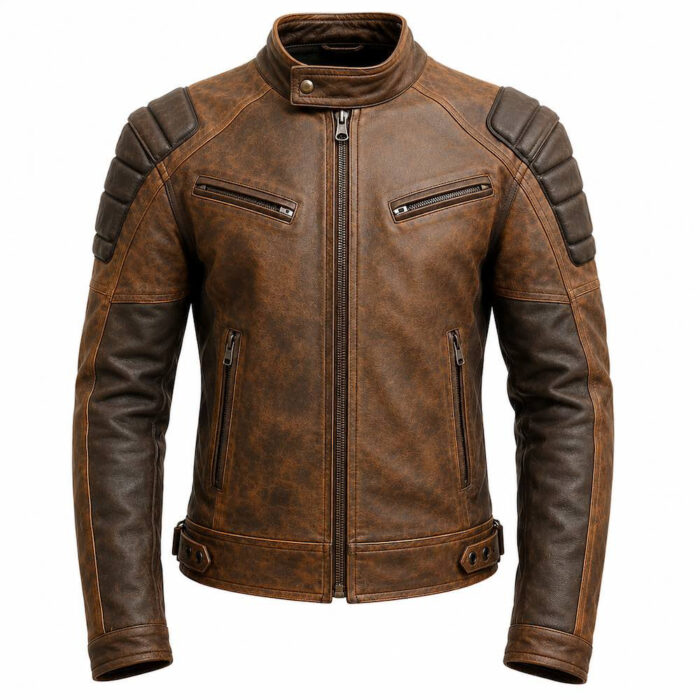 Men's Retro Rider Vintage Leather Jacket