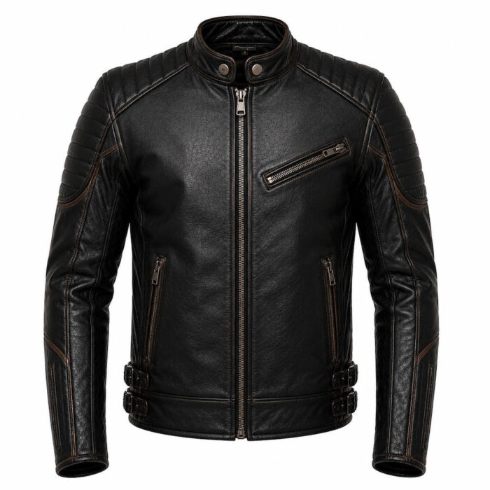 Men's Vintage Brown Heritage Leather Jacket