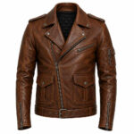 Men's Outlaw Brando Heavy-Duty Leather Jacket