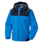 Men's Reflective Trim Waterproof Rain Jacket