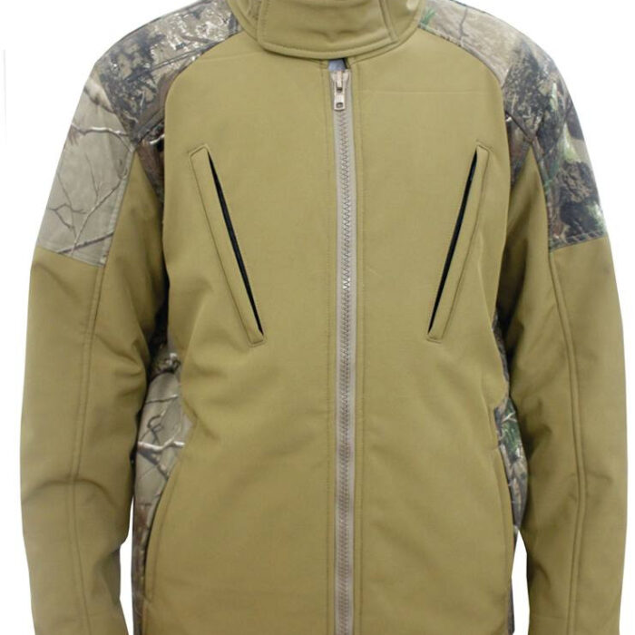 Men's Bonded Fleece Water-Resistant Soft Shell Jacket
