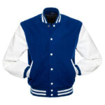 Men's Heavyweight Fleece Athletic Varsity Bomber