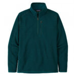 Men's Minimalist Stand Collar Quarter Zip Pullover